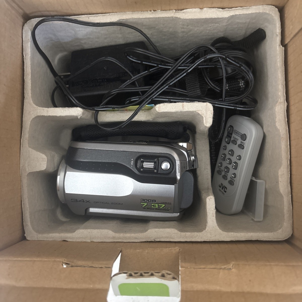 Buy JVC GZ-MG130 30 GB Camcorder - Silver online | eBay