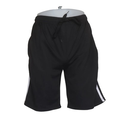 Estrellas, Sportshorts, Größe: L, Schwarz, Baumwolle/Polyamid, Einfarbig #Pof