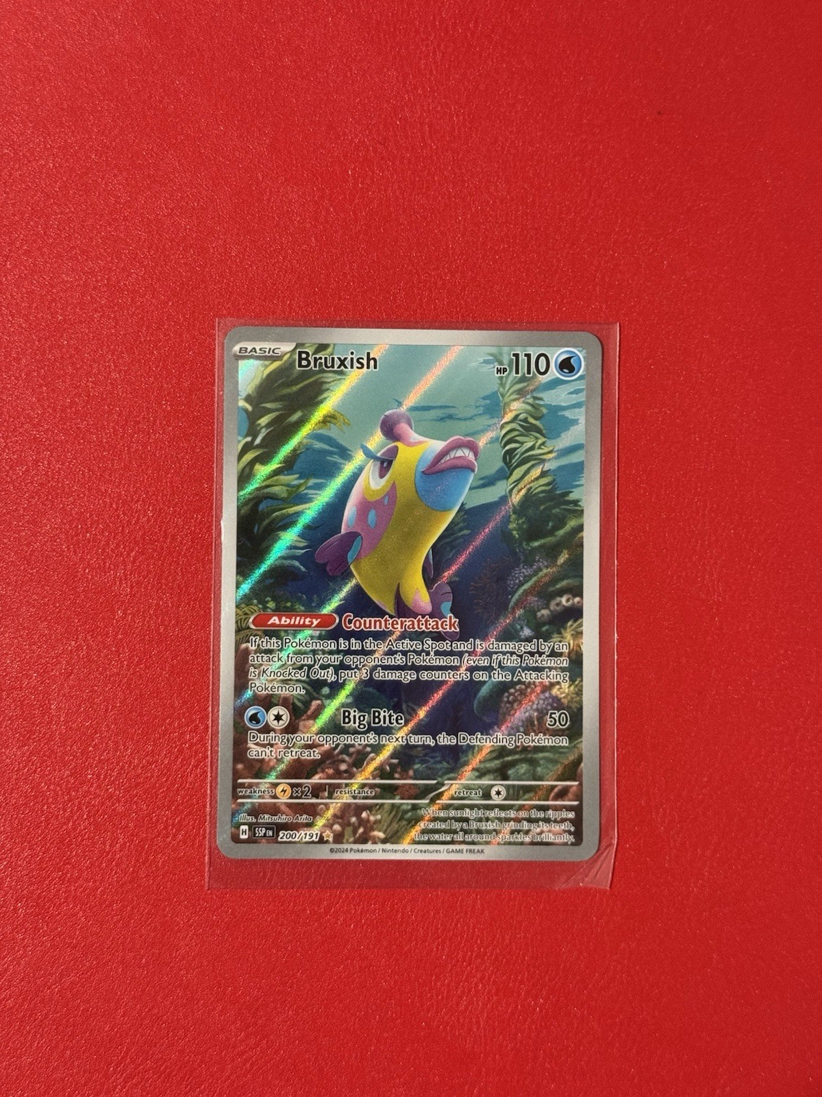 Bruxish 200/191 Sv08: Surging Sparks Holo