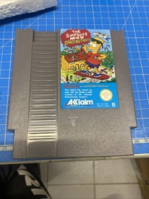 Simpsons Nintendo Nes Ovp  Cib Bart Vs. Space Mutants Top Zustand