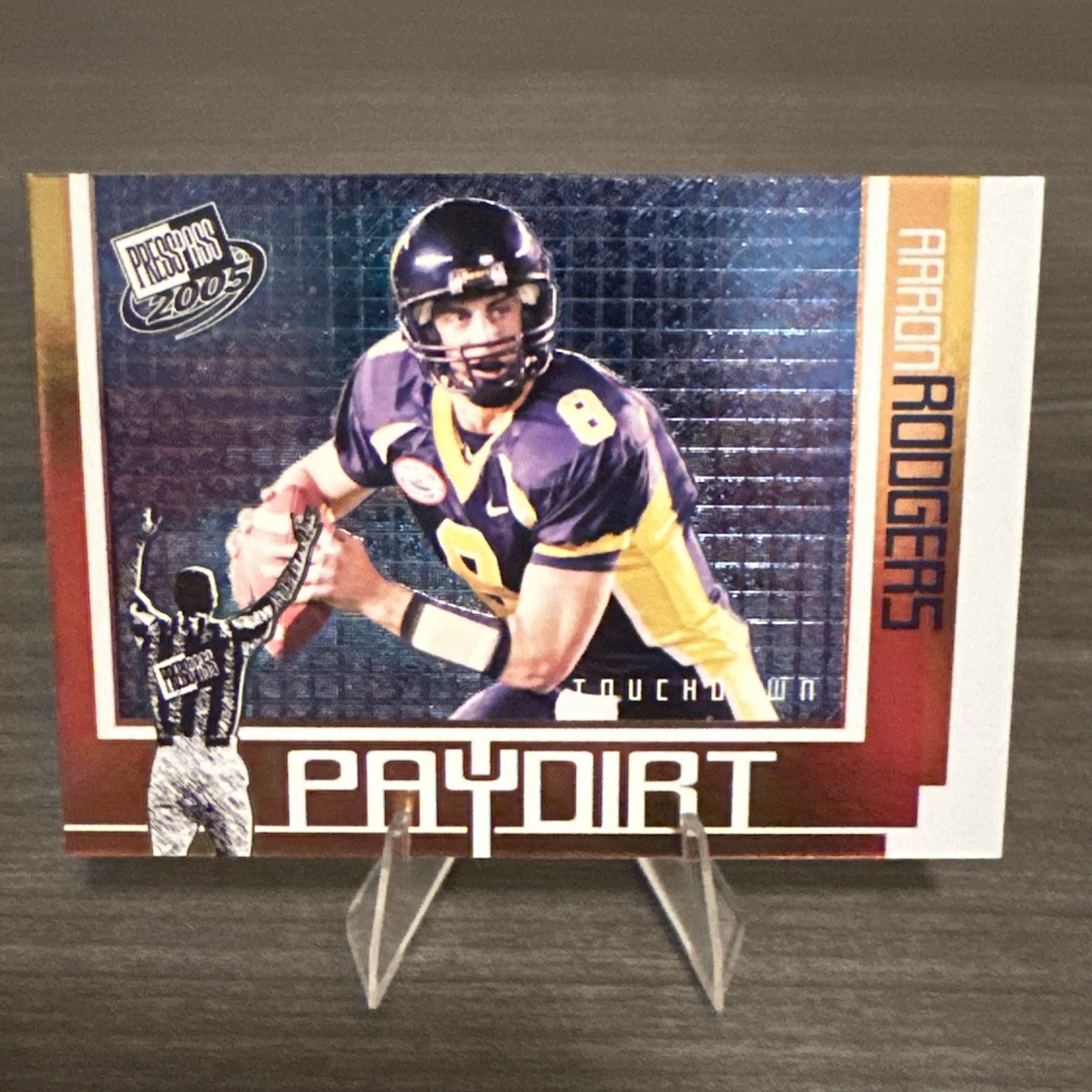 2005 Press Pass Aaron Rodgers Paydirt