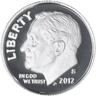 2012 S SILVER ROOSEVETT DIME