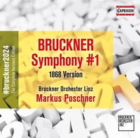Audio Cd - Anton Bruckner - Symphony Nr. 1 Linz Version (1868) - Capriccio -D-