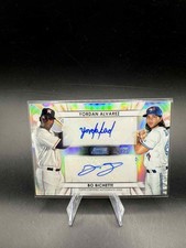 2020 Bowman Sterling Bo Bichette Yordan Alvarez Dual Auto RC ROOKIE /25 WS CHAMP