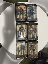 HALO The Spartan Collection Action Figure Set Emile Carter Noble Six Jorge Kat