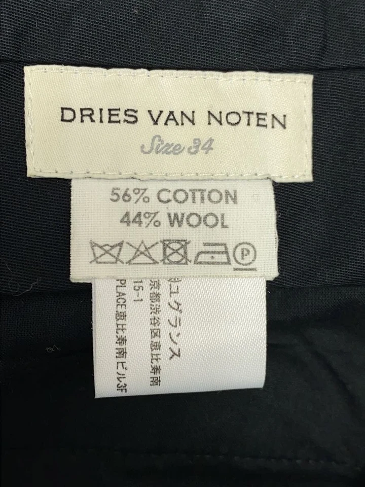 Pantalones DRIES VAN NOTEN negros usados Foto 4 de 4