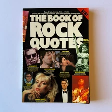 The Book of Rock Quotes  - Jonathan Green (1982)