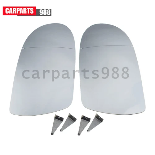 Pair Left Right Heated Mirror Glass for Mercedes SL500 SL550 SLK280 A1718100121