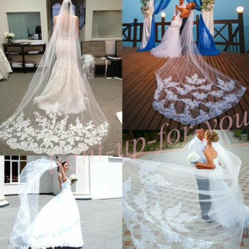 Lace Cathedral Bridal Veils