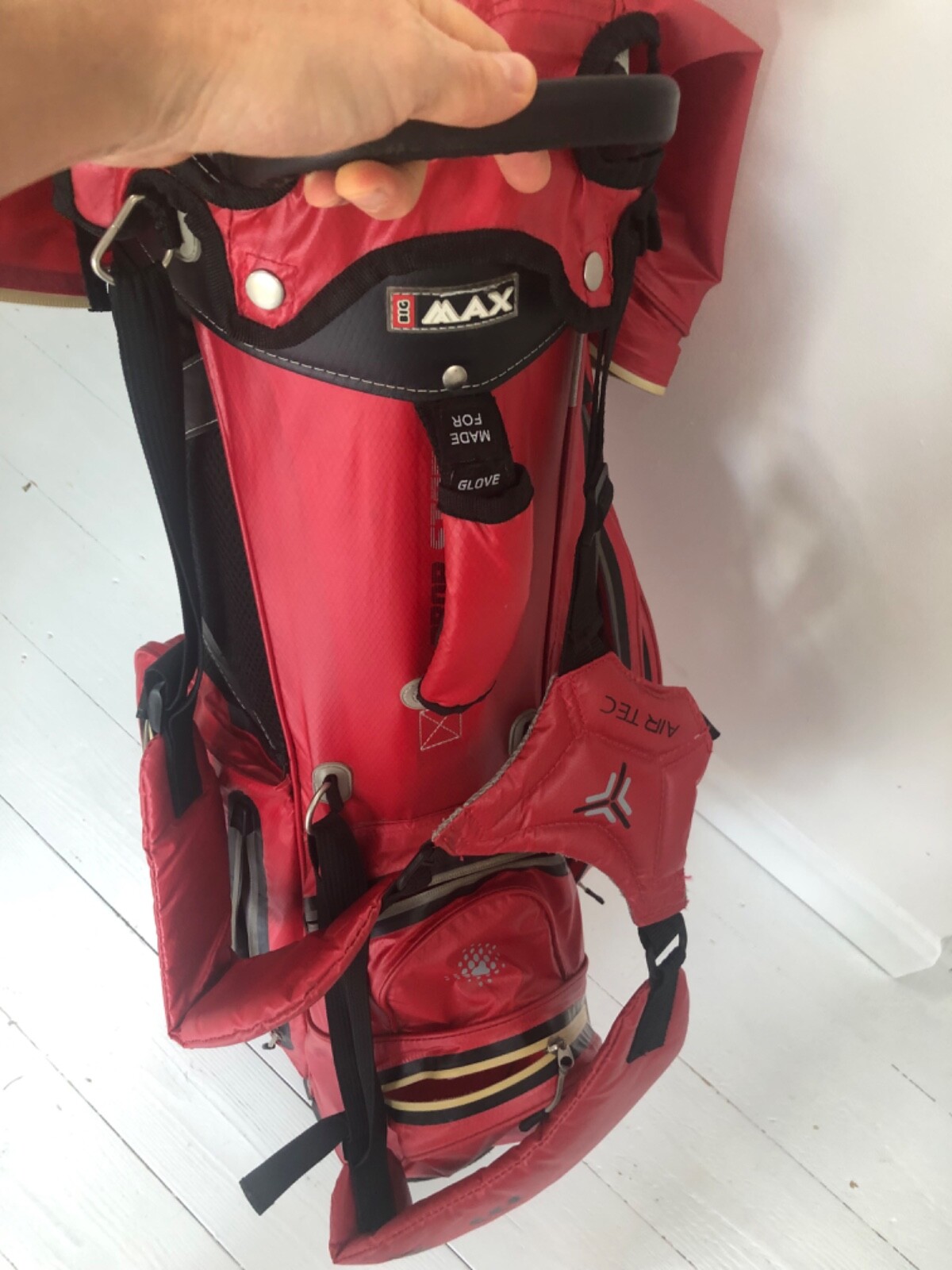 Big Max Aqua Hybrid Standbag, golf bag waterproof red eBay