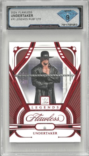Undertaker #91 2024 Panini Flawless WWE card
