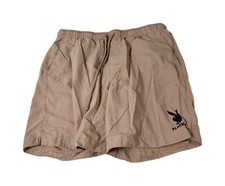 Playboy PacSun Swim Trunks Light Pink 100 Nylon With Pockets Mens Size Large