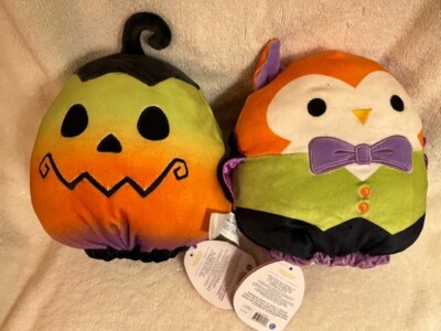 Squishmallow Kellytoy ハロウィン スクイッシー ソフト ぬいぐるみ 動物 (シェリー スケルトン ベア 7インチ) Squishmallow Official Kellytoy Halloween Squad Plush (Johan \u0026 Ellette Flip  A | eBay UK