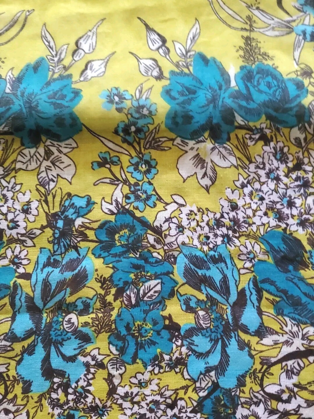 Sheer Multifunctional Rectangular Lightweight Yel… - image 2