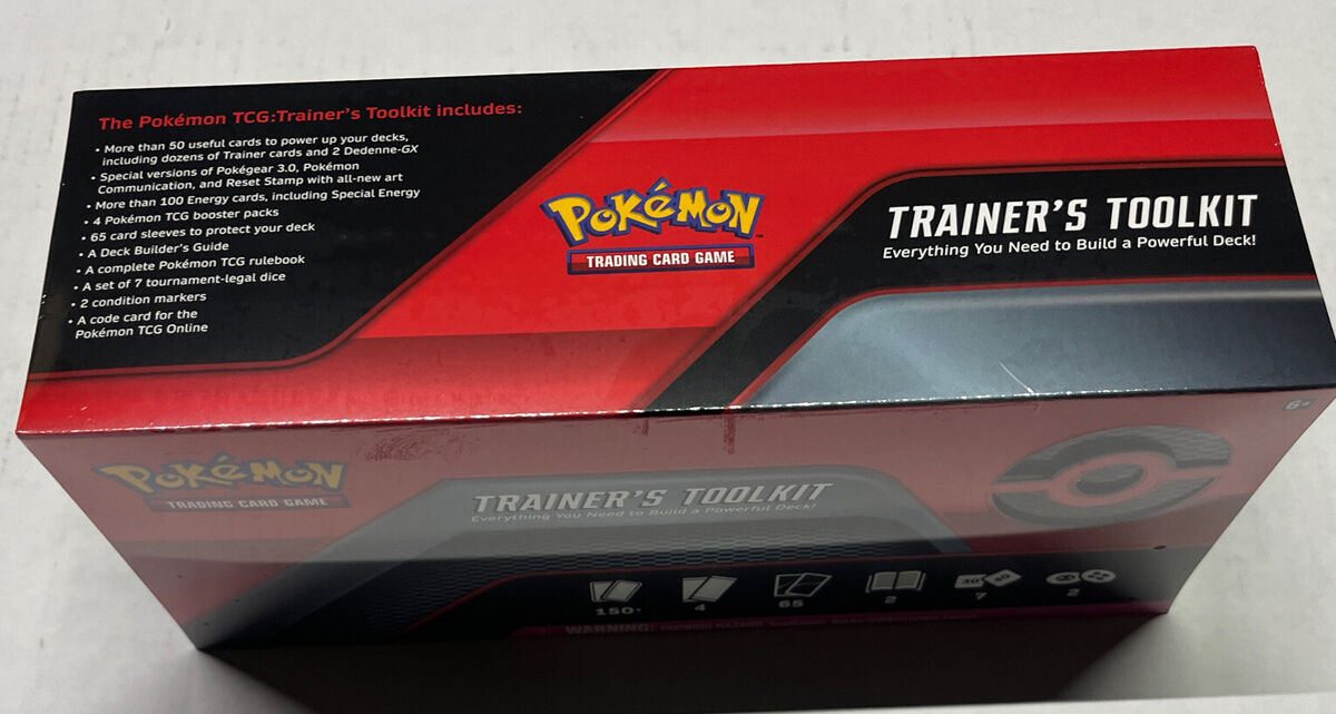Pokémon Trainers Toolkit 2020, Red, For Card Game TCG CCG Pokémon Trainers Toolkit 2020, Red, For Card Game TCG CCG