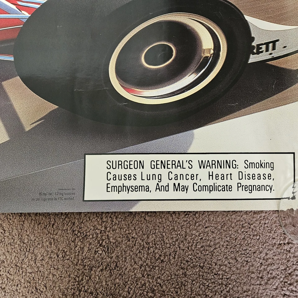 SIGNED 1993 Marlboro IndyCar World Series Racing Poster Emerson Fittipaldi 48x20 - Image 2 of 4