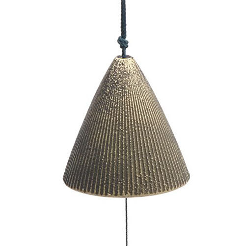 Campana Del Vento Nambu Ferro Campana A Vento Giapponese In Ferro Dorato Kotobuki - Tempio Nambu, Fatto In Giappone Naruto Gold - Foto 13
