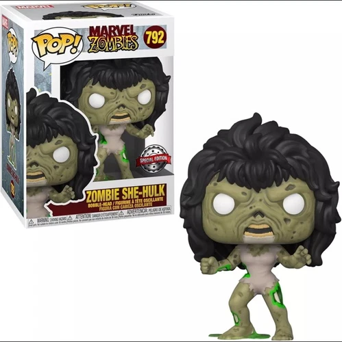 Funko Pop! Vinilo: Marvel - Zombie She-Hulk - Edición Especial (Exclusivo) #792