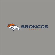 Denver Broncos 10 NFL Team Pro Sports Vinyl Sticker Decal Car Window Wall