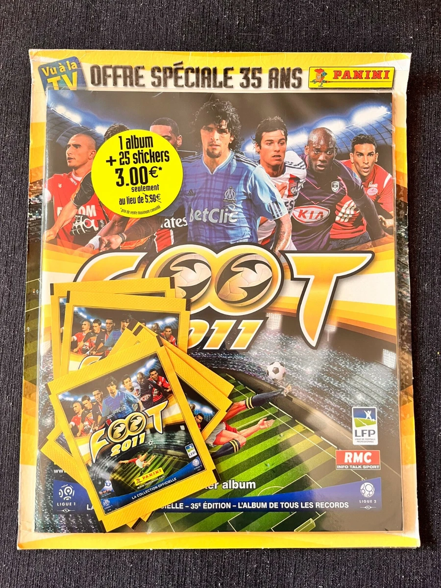 Album Panini Football 2011 Vide + 5 Pochettes – France