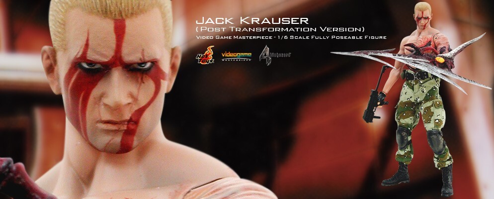 Hot Toys 1/6 Resident Evil Biohazard 4 Jack Krauser Transformation