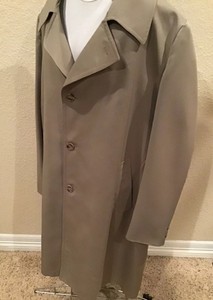 mens tan overcoat