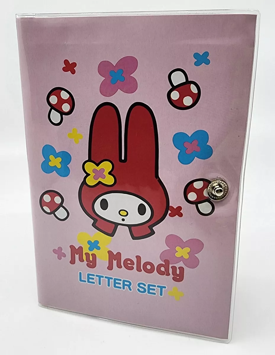 WOW! VINTAGE 1998 SANRIO MY MELODY KAWAII PINK LETTER STATIONERY