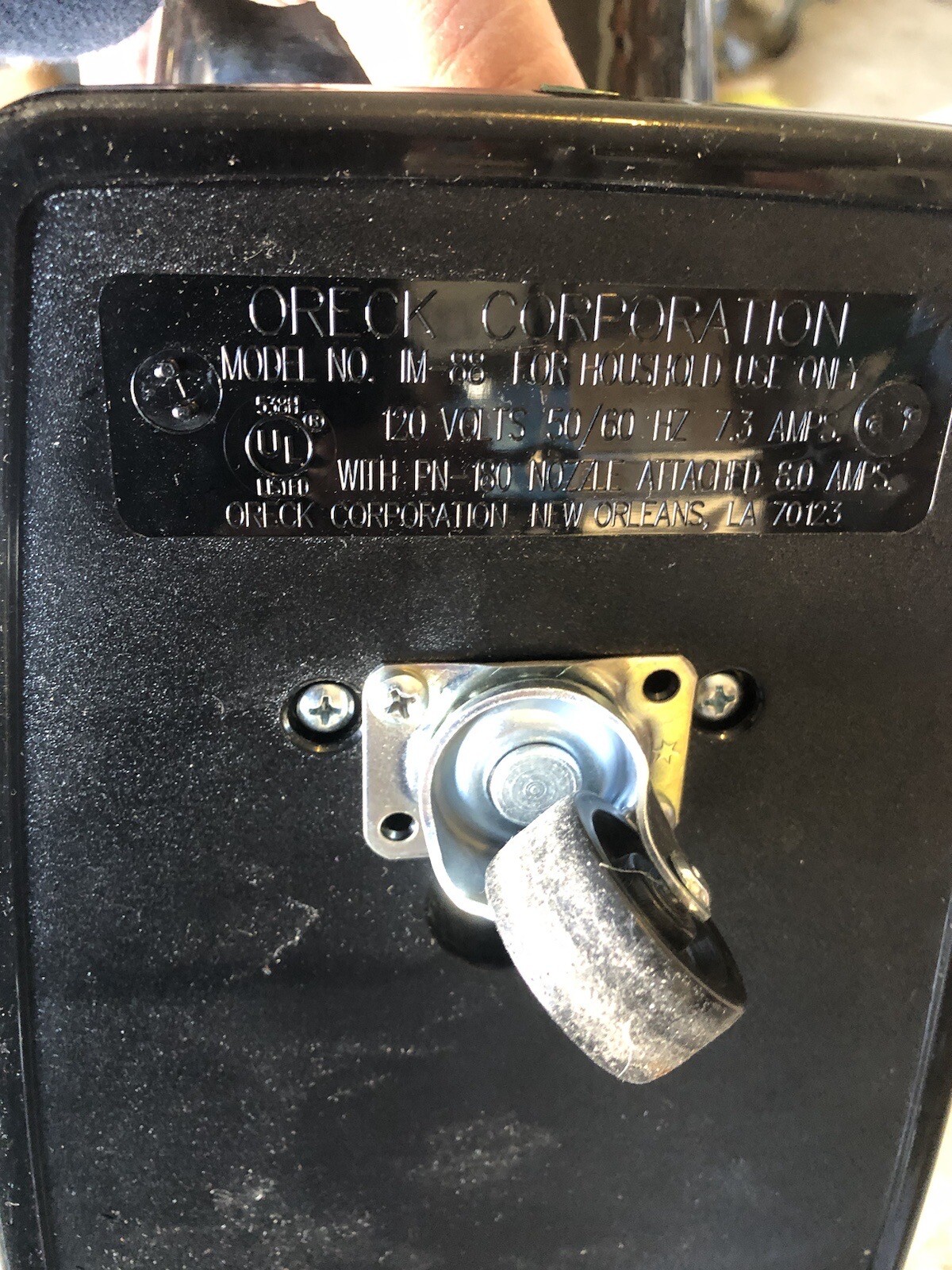 Oreck XL Ironman IM88 Handheld Vacuum Cleaner Canister With Attachments IM88 eBay