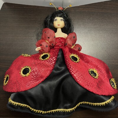 Marie Osmond Red Dress Beauty Bug Ball Ladybug Vinyl 11'' 1999 Vintage