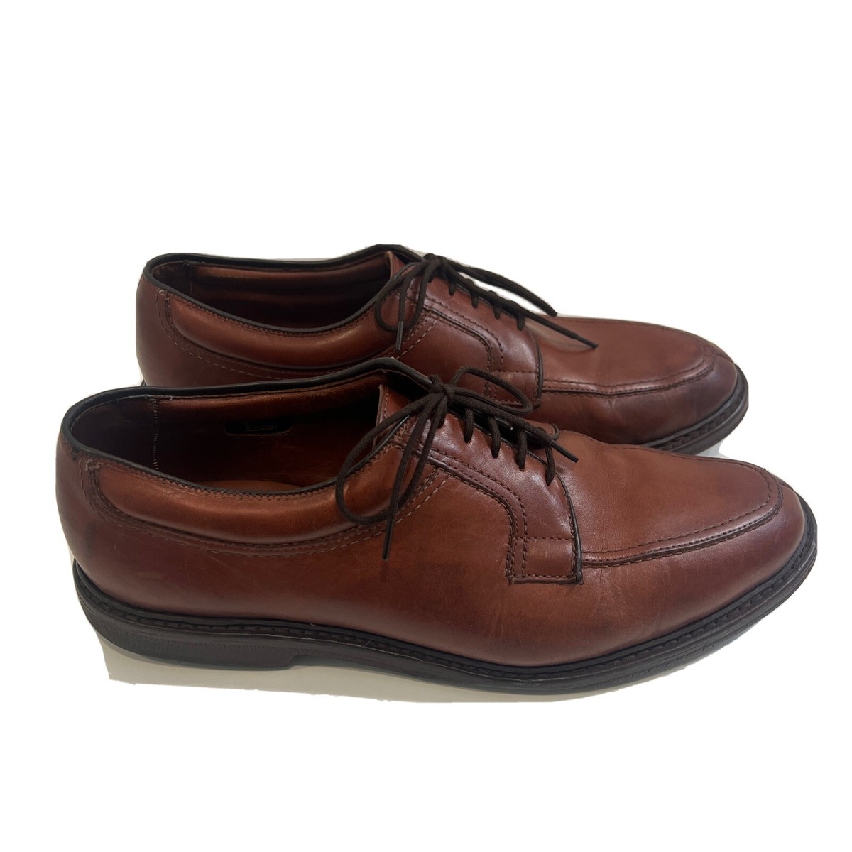 ALLEN EDMONDS Wilbert leather dress shoes sz 11 D split toe 