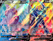 Ur Dialga & Palkia V SET! Pokemon Karte Black Star Promo Near Mint Full Art NM