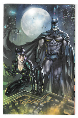 BATMAN #100 SIGNED LUCIO PARRILLO VIRGIN VARIANT (VOL 3 - 2020 LIMITED TO 1,000)