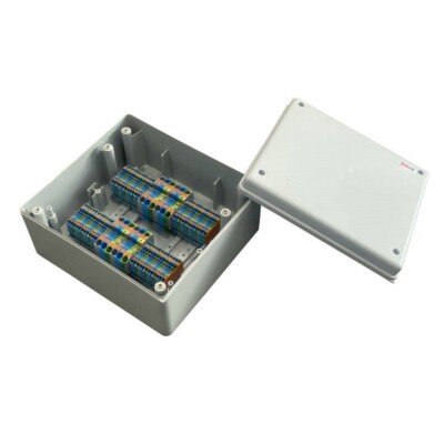 Wiska Wago 20-fach Verbraucher-Umzugseinheit Druckklemmen - 823CUR/P