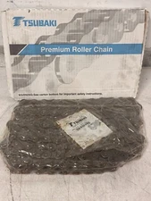 Tsubaki Roller Chain - Standard Series, 80 / 1" Pitch, Riveted, Carbon RS80 RIV