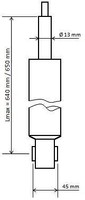 KYB 3448025 StoßDäMpfer FüR Audi Seat Skoda VW
