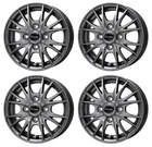 4x Exceeder E05 II 13x4.0 +45 4x100 DSL Light Track Rims Kei Tora Wheels JDM