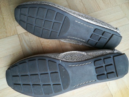 Clarks - Damen Mokassins, Gr. 37 gold, neuwertig - Bild 5 von 5