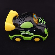 Vtech Go Go Smart Wheels Riley Black Restless Racecar Lights Sounds Works Great 