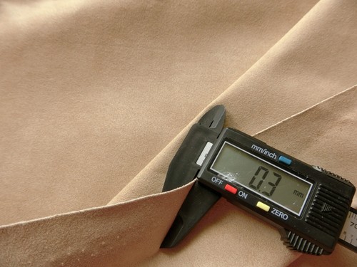 Light Camel Medium Authentic Premium Alcantara Mircofibre Suede-like Fabric 2M - Picture 11 of 16