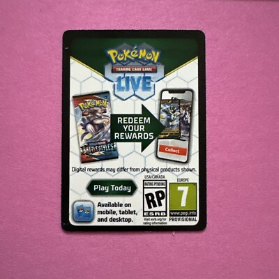 Codes Booster Pokemon TCG Live Pack Instant Delivery Brilliant Stars