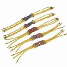 5X Six Strips Rubber Slingshot Replacement Bands for Slingshot Catapult Hunting