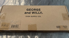 George Willy Regular White Magnetic 1" Letters Numbers Symbols Pack Of 576