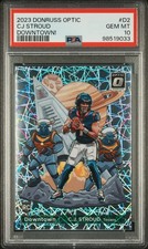 2023 PANINI DONRUSS OPTIC DOWNTOWN! #D2 CJ STROUD PSA 10