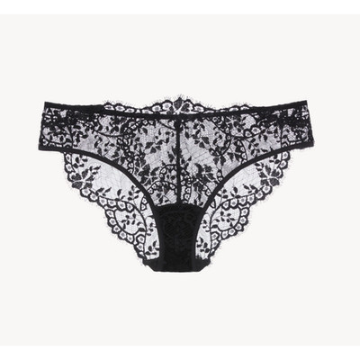 $245 La Perla Lace Panties Exotique Briefs White Size US M Womens Underwear 
