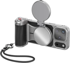 Magnetic Phone Camera Grip, Smartphone Shooting Holder Selfie Handle Snap for Ip