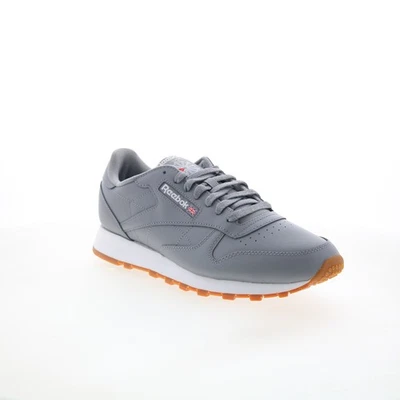Reebok Classic Leather Herren Grau Leder Sportschuh