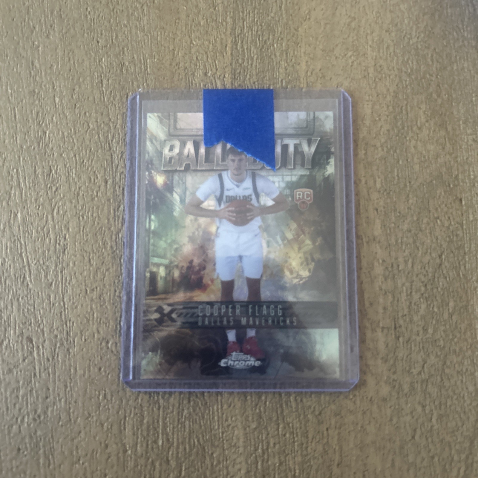 2025-26 Topps Chrome - Ball of Duty Cooper Flagg Refractor #BD-21 (RC)
