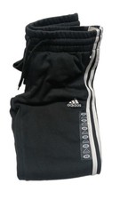 Adidas Women's Essentials Fleece 3-Stripes Slim Tapered Cuffed Pants HZ5753 XS
