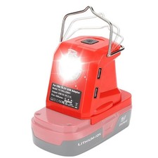 Multi-Functional Battery Adapter Charger For Craftsman With 420LM LED