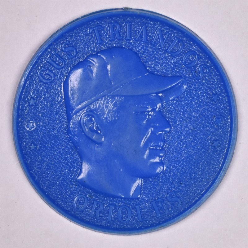 1959 Gus Triandos Orioles - Armour Baseball Coin 